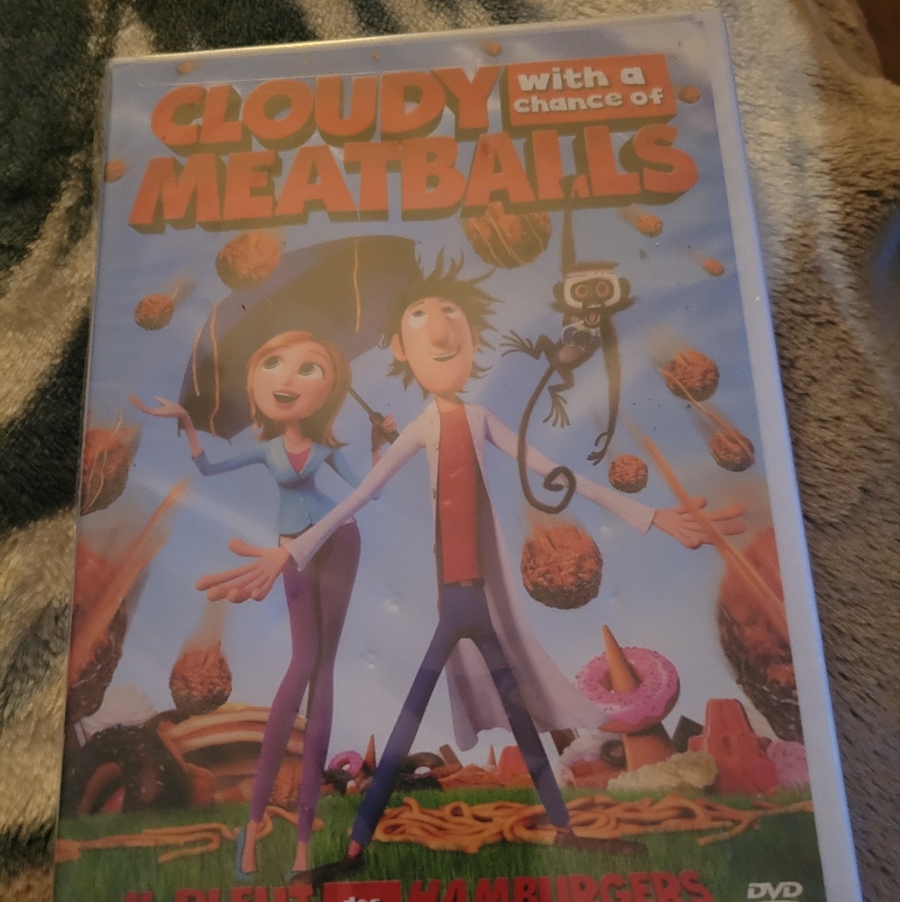 Cloudy with a chance of Meatballs DVD New